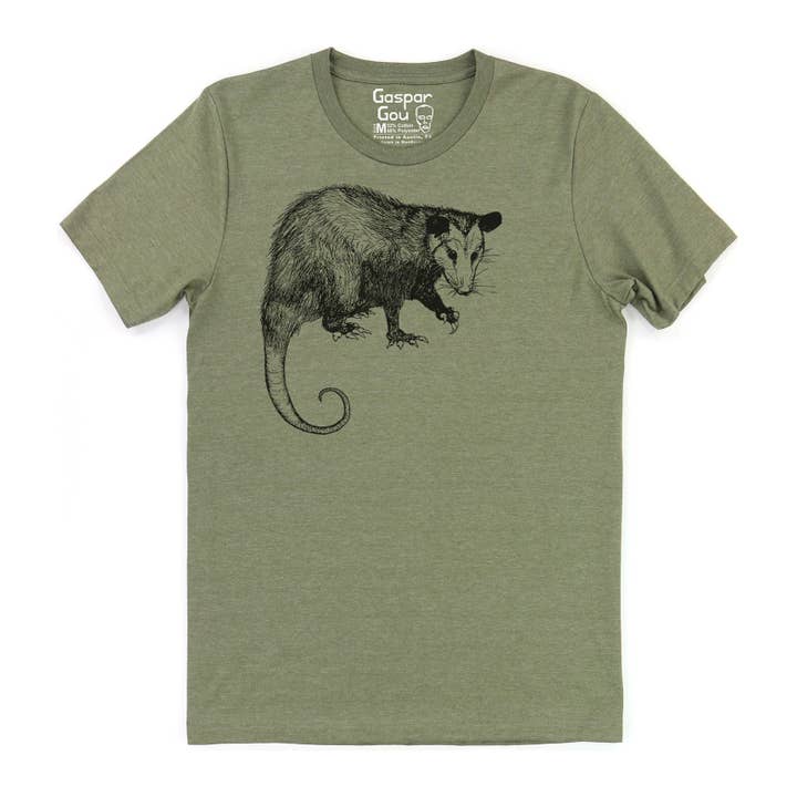 Opossum Charlie Tee for wholesale by Supermaggie @ Faire