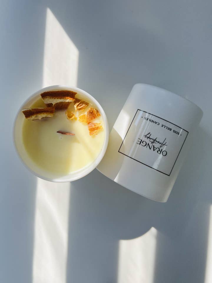 Orange for wholesale by Sois Belle candle