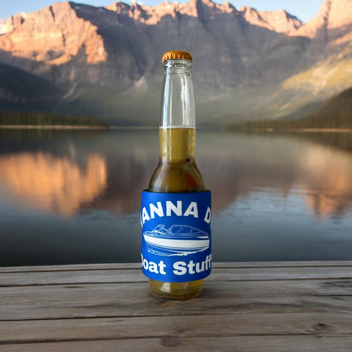 After Five Designs - Wholesale Drink Huggers & Koozies - Wanna Do Boat Stuff - Funny Drink Huggies2