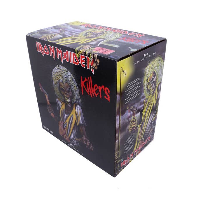 WONDER IMPORTS AUSTRALIA - Wholesale Decorative figurine - Iron Maiden Killers Bust Box (Small) 16.5cm8