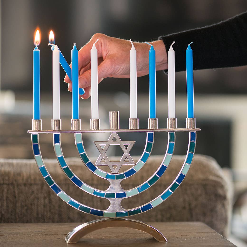 GoodLight Natural Candles – wholesale Hanukkah Decoration – Hanukkah Candles | 45-Count Box3