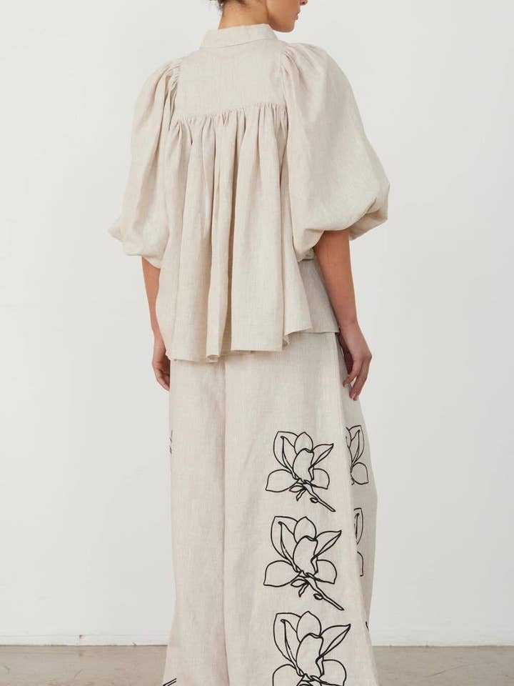 Marayn - Wholesale Top & pants set (NOT Loungewear) – Women's - Boho Chic Linen Set SpringSummer 2514