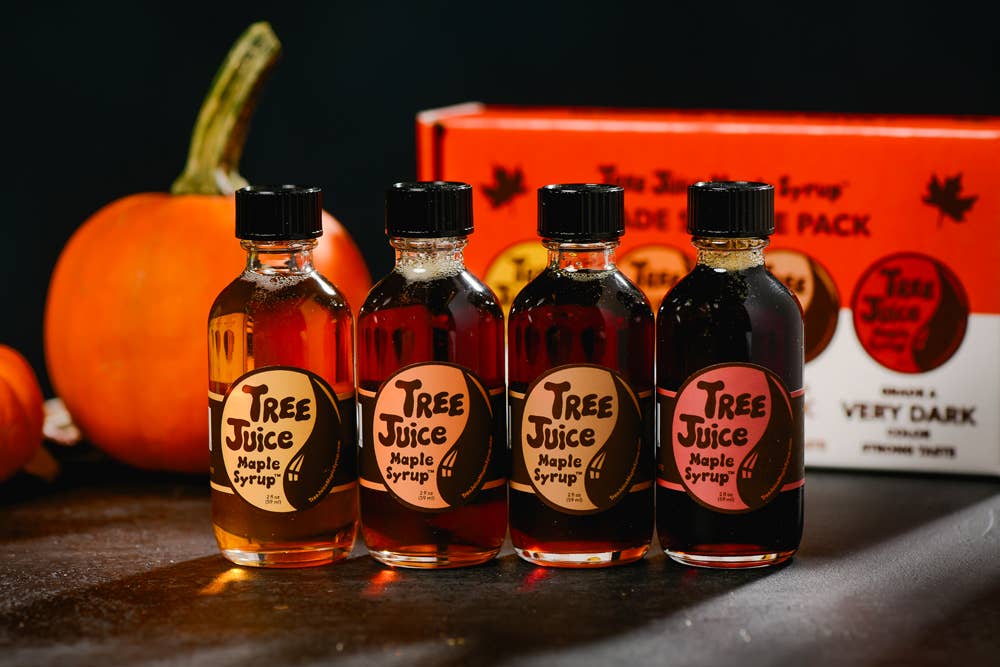 Tree Juice Maple Syrup - Wholesale Maple Syrup - Tree Juice Maple Syrup Grade Sample Pack9
