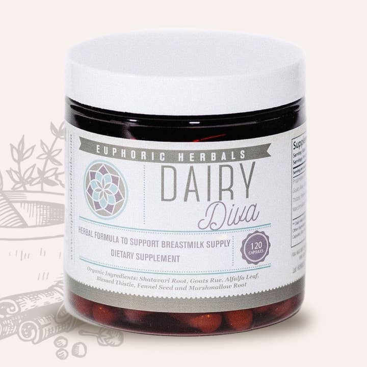 Dairy Diva Lactation Supplement for wholesale by Euphoric Herbals