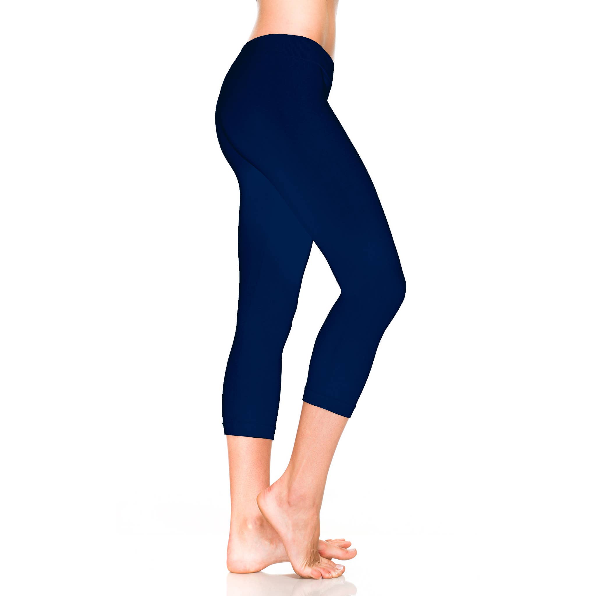 Skinnytees - Wholesale Athletic/Lounge Leggings - Women's - Capris Leggings6