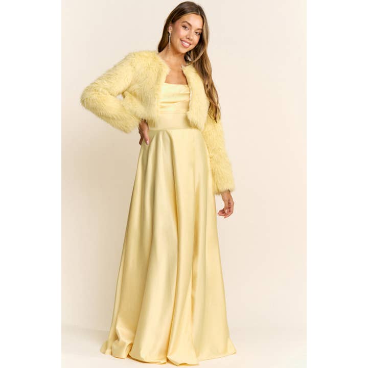 Maniju - Wholesale Fur/Faux Fur Coat - Women's - ELEGANT FAUX FUR JACKET 7