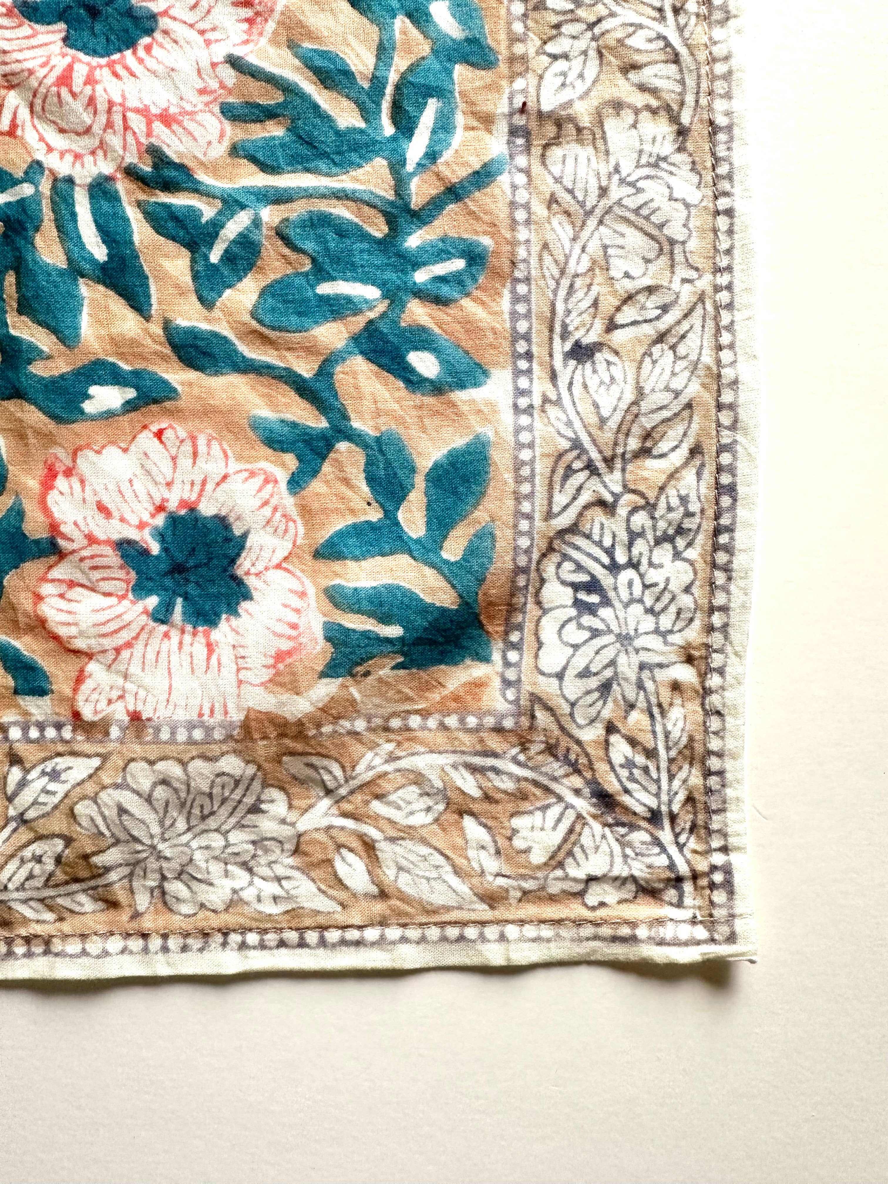 By The Sea Organics - Wholesale Bandana - Women's - BLOCK PRINT BANDANAS - CANDY COLLECTION21