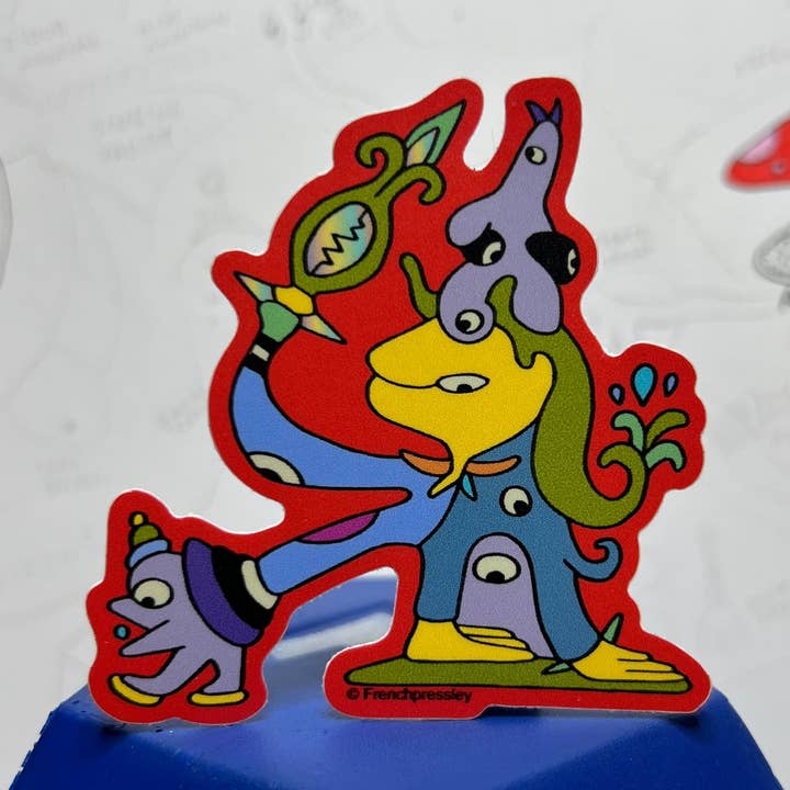 Roogy - Sticker for wholesale by FRENCHPRESSLEY