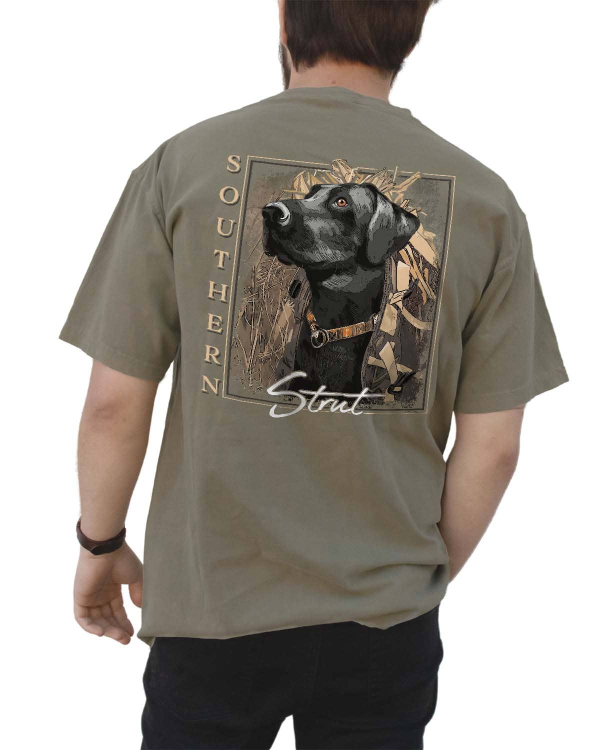 Khaki LAB IN BLIND – Steady Eyes Tee for wholesale on Faire