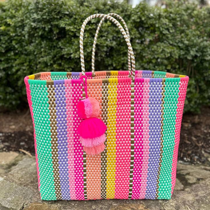 Squeeze De Citron - Wholesale Tote Bag - Women's - Sunshine Rain Citron Tote6