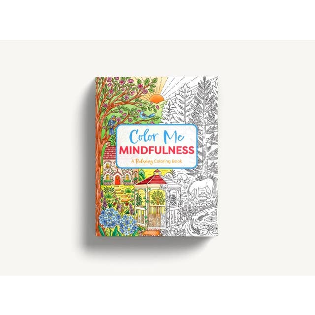 HarperCollins Focus - Wholesale Coloring & Activity Book - Adult - Color Me Mindfulness: A Relaxing Coloring Book1