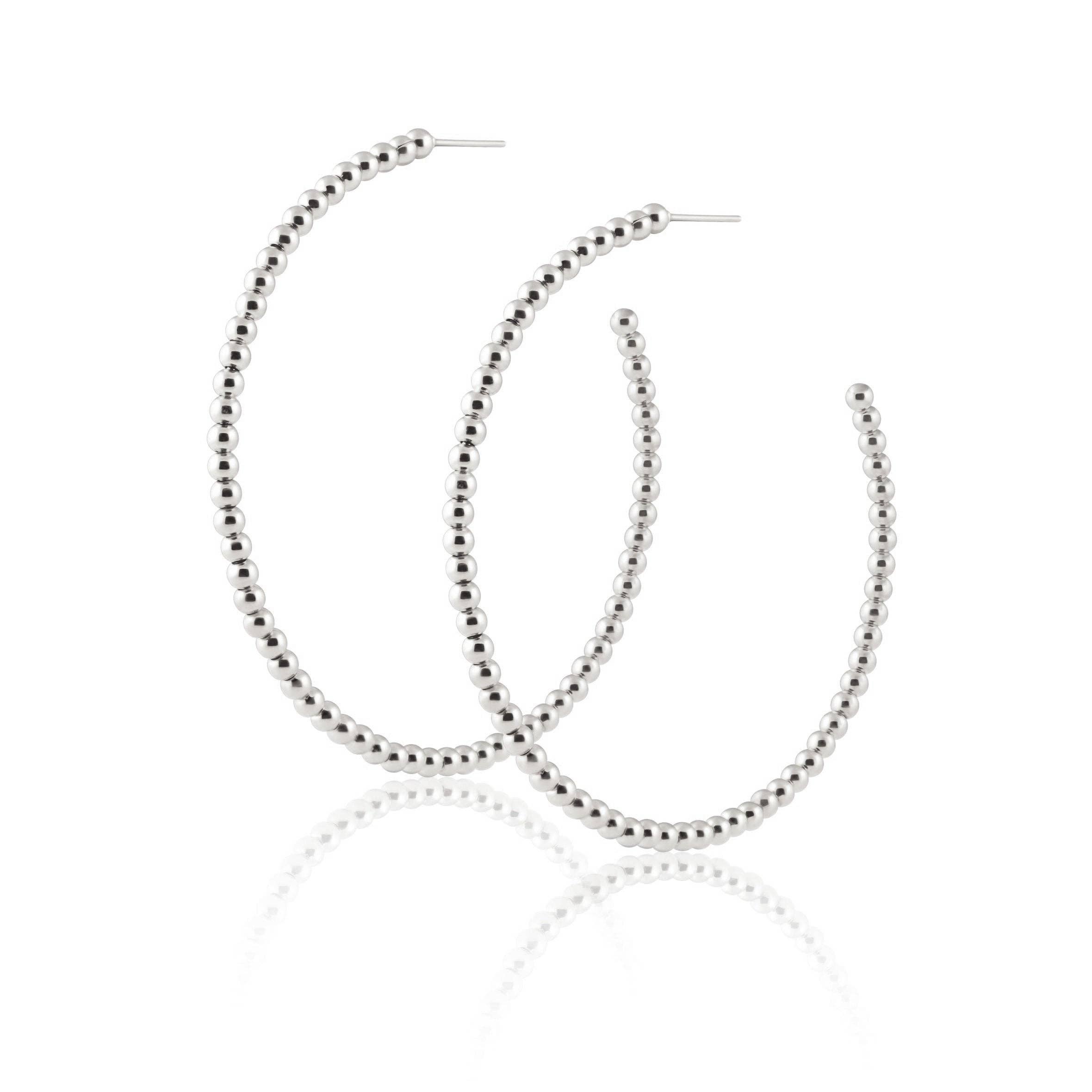 Sahira Jewelry Design - Wholesale Hoop Earrings - Chelsea Beaded Hoops2