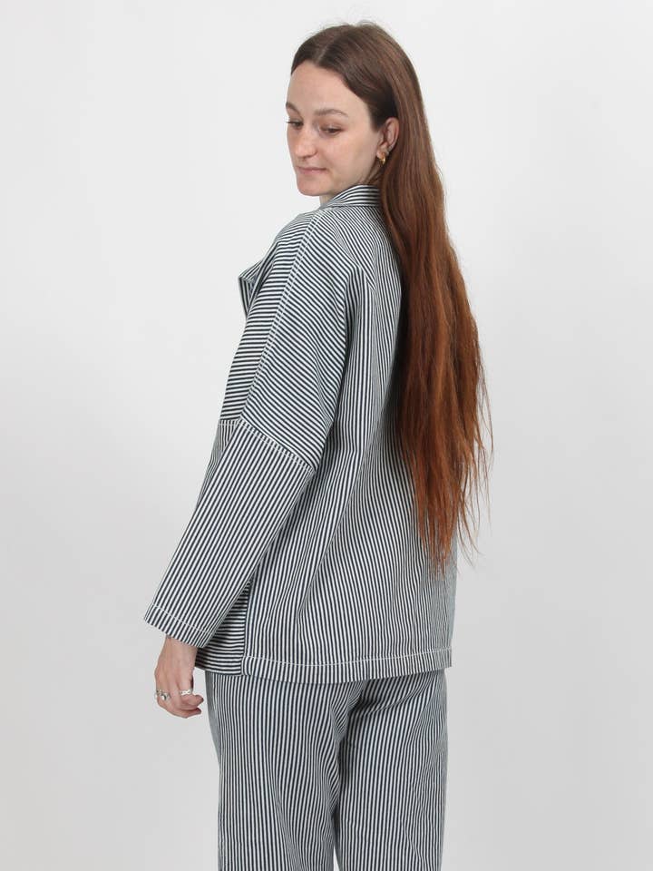 Marram Jacket - Conductor Stripe for wholesale on Faire2