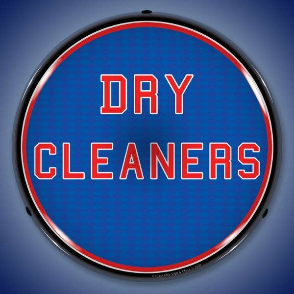 Dry Cleaners for wholesale by Collectable Sign and Clock LLC.