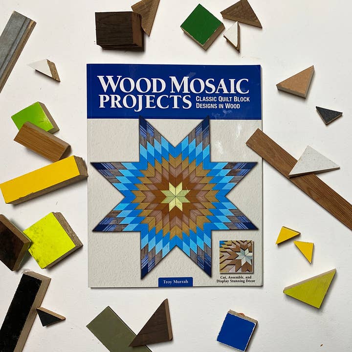 Built Quilt - Wholesale Knutselen, hobby’s en doe-het-zelf - „Wood Mosaic Projects: klassieke quiltblokontwerpen in hout”2