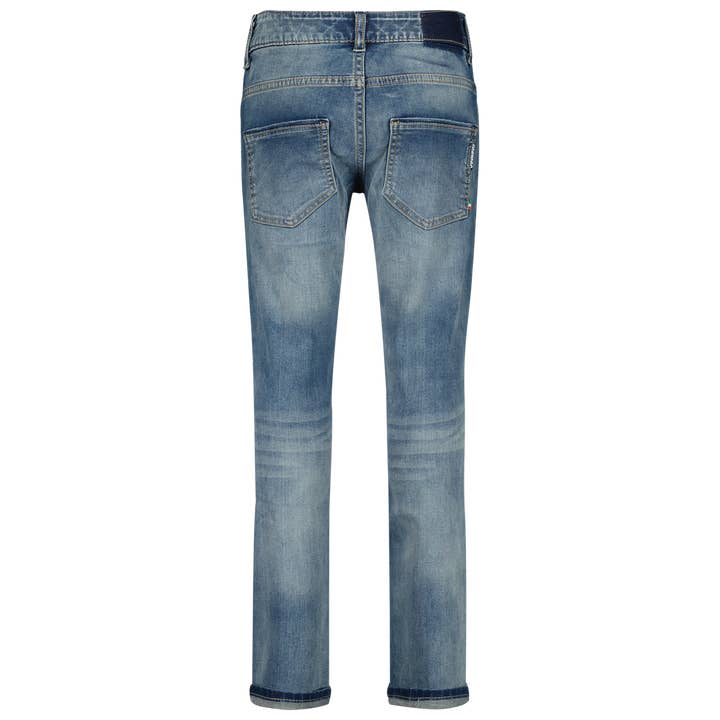 Lavaggio blu medio Vingino Jeans Giovanni in vendita all'ingrosso su Faire