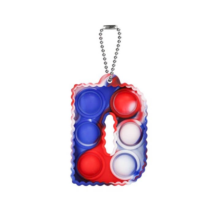 Fidget Toys Plus – wholesale Keychain – Unisex – Letter Keychain Popper4