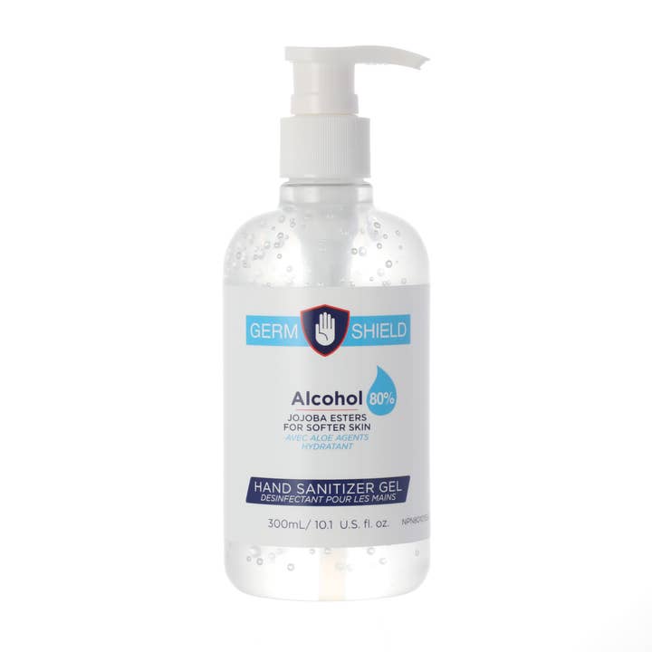 300ml Hand Sanitizer - 80% Alcohol for wholesale by GermShield
