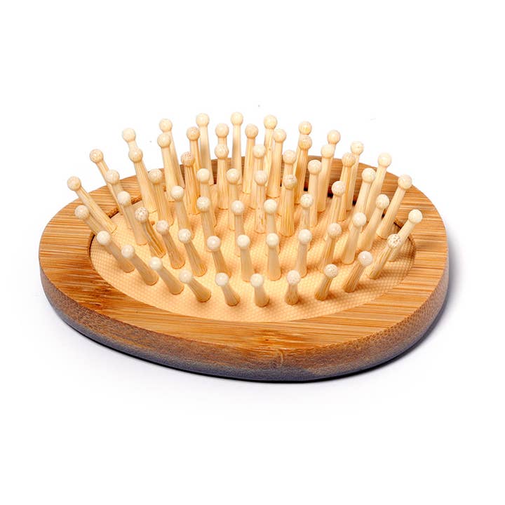 Puckator Ltd – wholesale Hair brush/comb – Adoramals Forest Mitzi the Hedgehog Shaped Bamboo Hair Brush