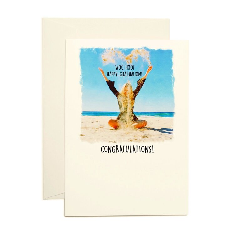 Paperlove Boutique - Wholesale Graduation Card - GRADUATION Woohoo! Happy Graduation1