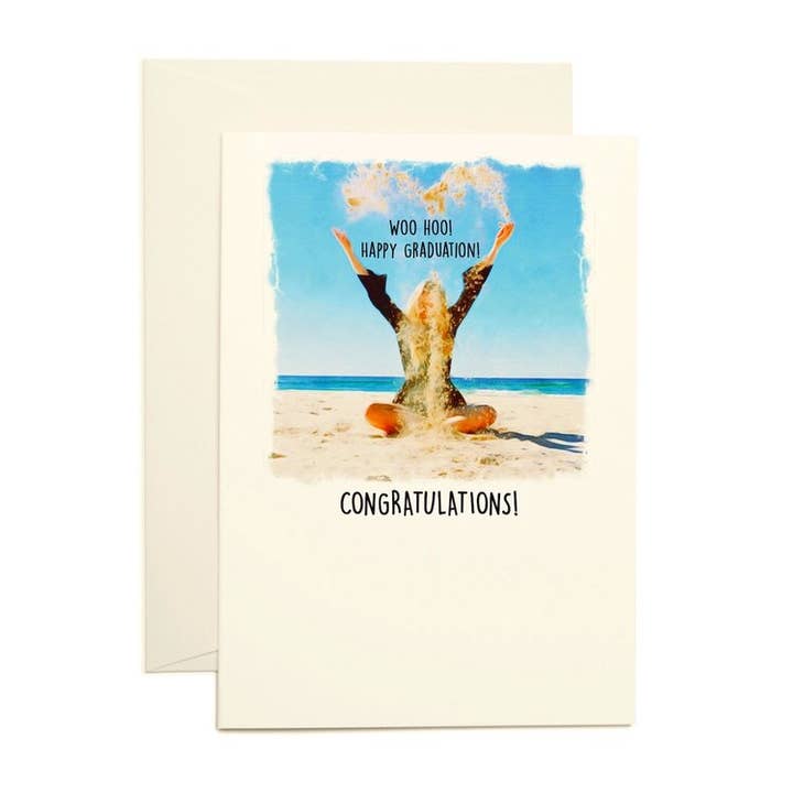 Paperlove Boutique - Wholesale Graduation Card - GRADUATION Woohoo! Happy Graduation