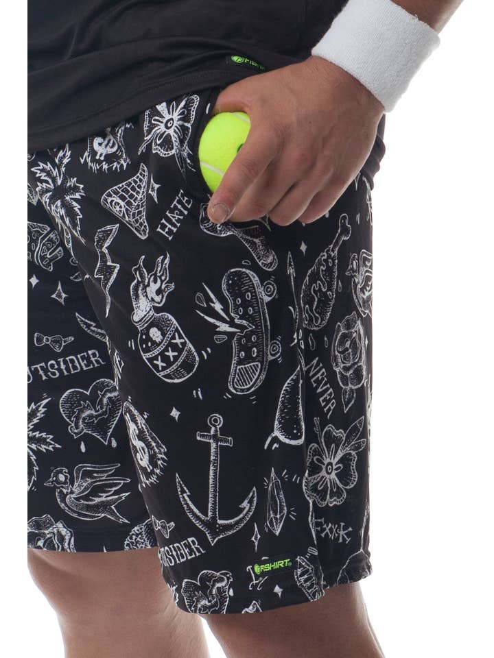 Fishirt – Engroshandel Træningsshorts – til mænd – Padel tennis kort-GUILTY padel tennis shorts med lommer