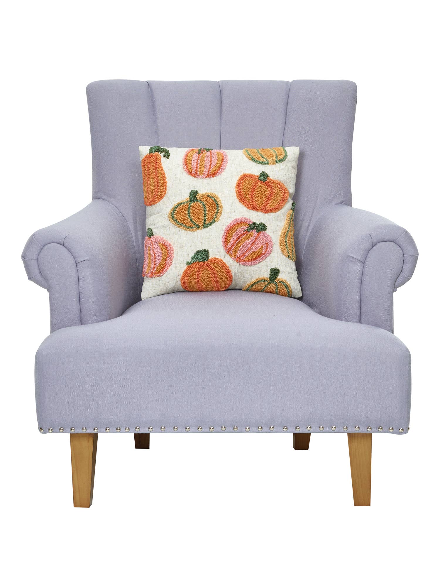 Peking Handicraft - Wholesale Throw/Decorative Pillow - Pumpkins All Over Pillow1