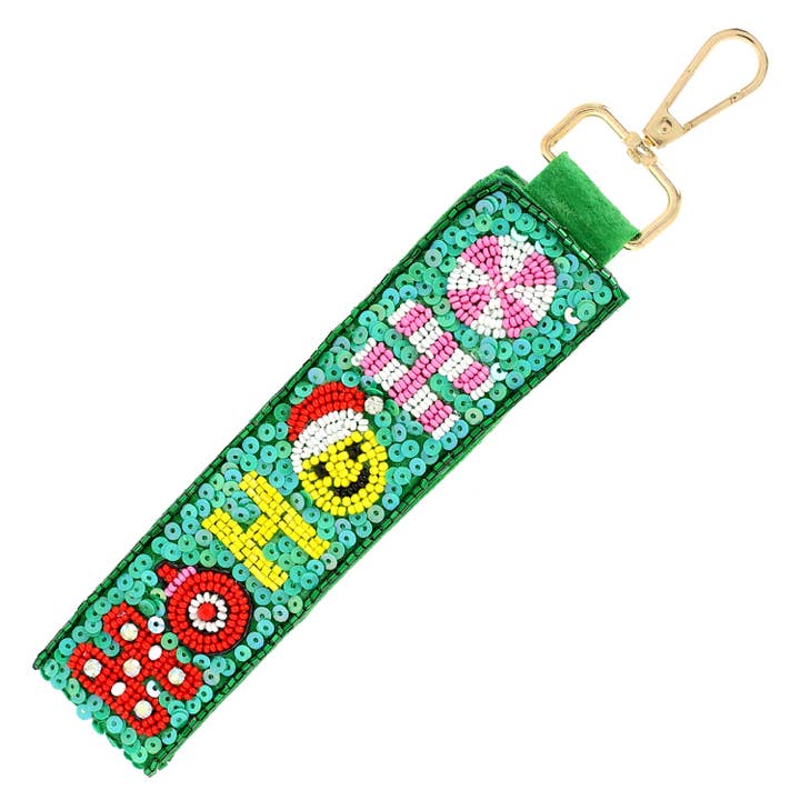 SP Sophia Collection - Wholesale Keychain - Unisex - Christmas Themed Jeweled Key Chain
