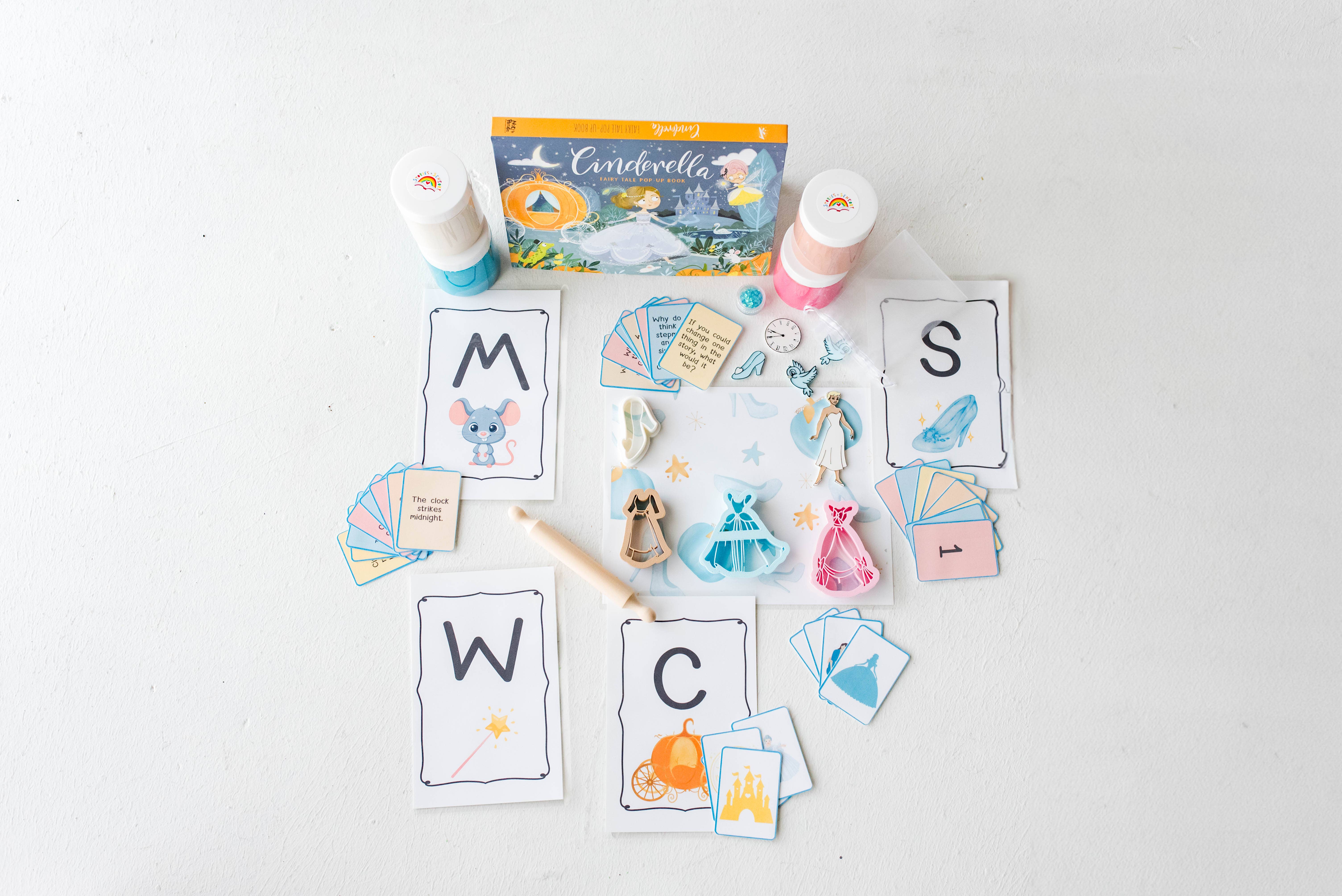 Stories in Sensory - Vente Livre pour enfants de maternelle (de 3 à 5 ans) - Livre Pop-Up Cendrillon2