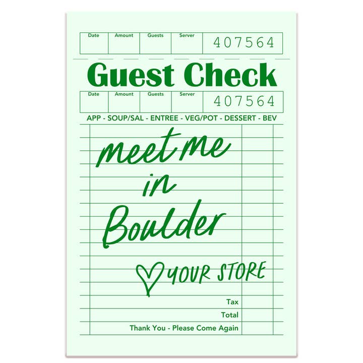 Mugsby - Wholesale Sticker - Personalized City Guest Check Sticker Decal, Custom Sticker
