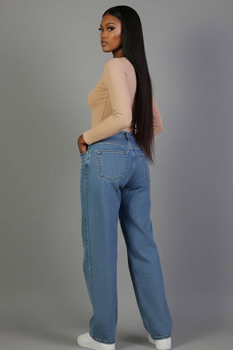 CAPELLA APPAREL - Wholesale Knit Top - Women's - Ribbed Round Neck Long Sleeve Top4