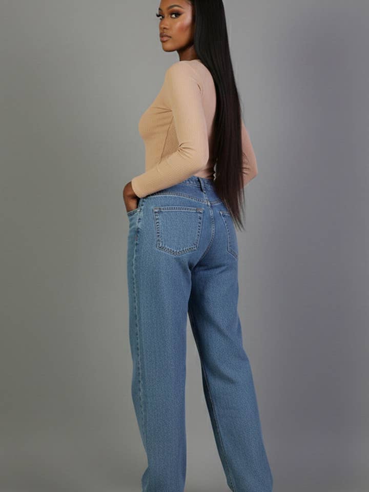 CAPELLA APPAREL - Wholesale Knit Top - Women's - Ribbed Round Neck Long Sleeve Top4