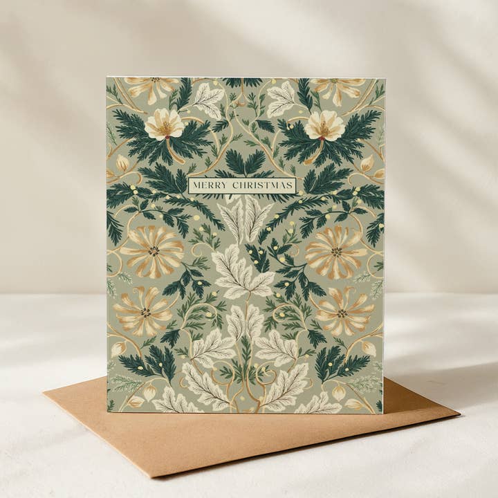 OLF - Wholesale Christmas Card - Vintage Motif Card2