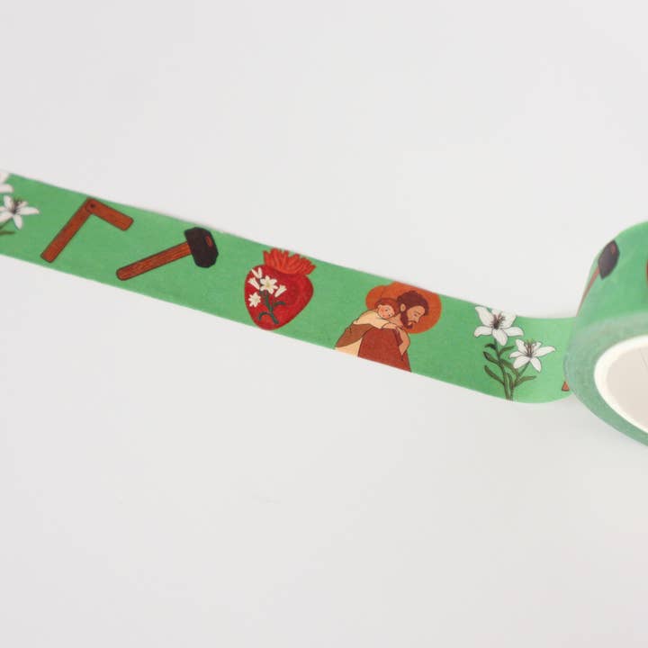 St Joseph Washi Tape for engroshandel hos Peony&June Illustration