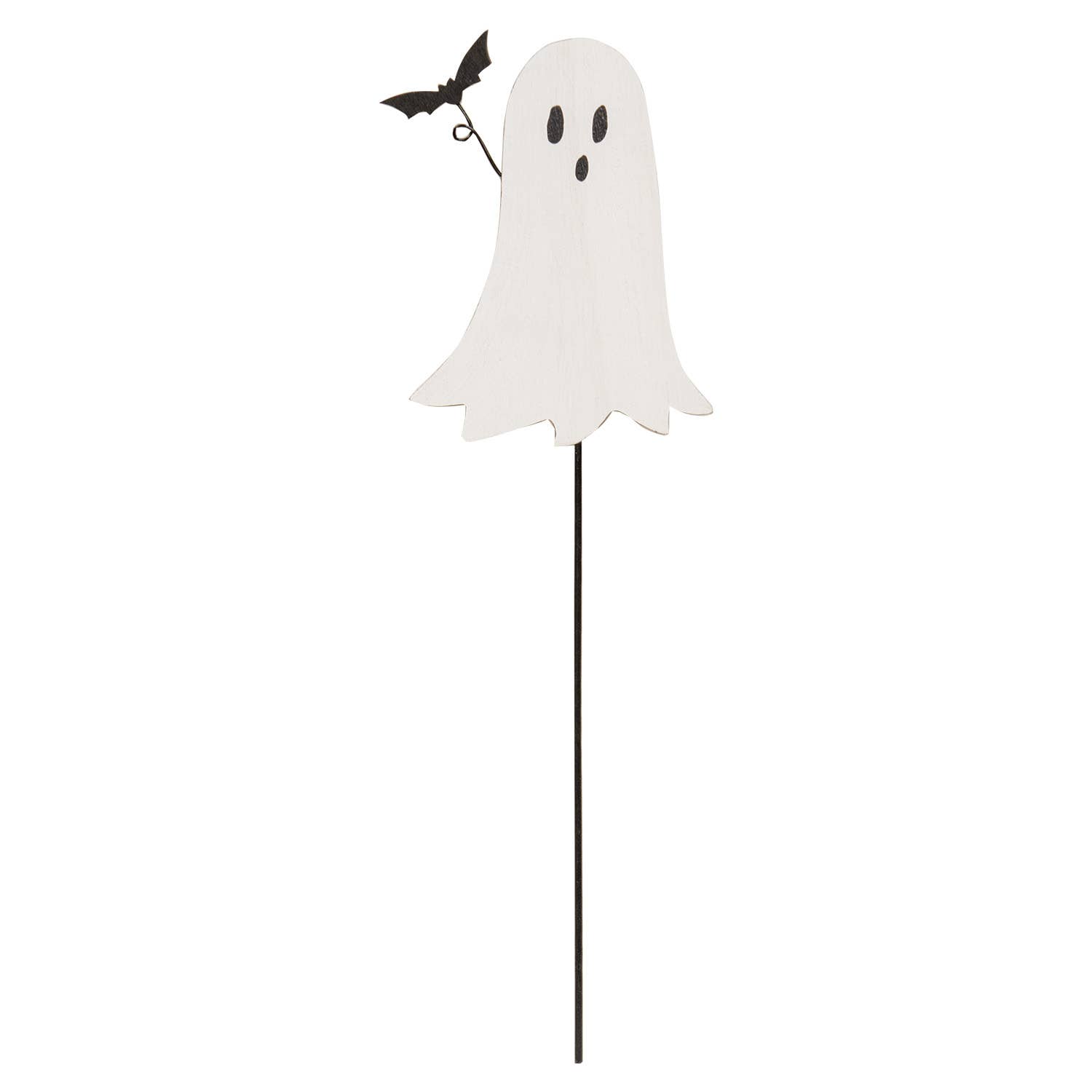 Col House Designs - Wholesale Decorative Figurine - 3/Set - Wooden Ghost & Bat Plant Pokes3