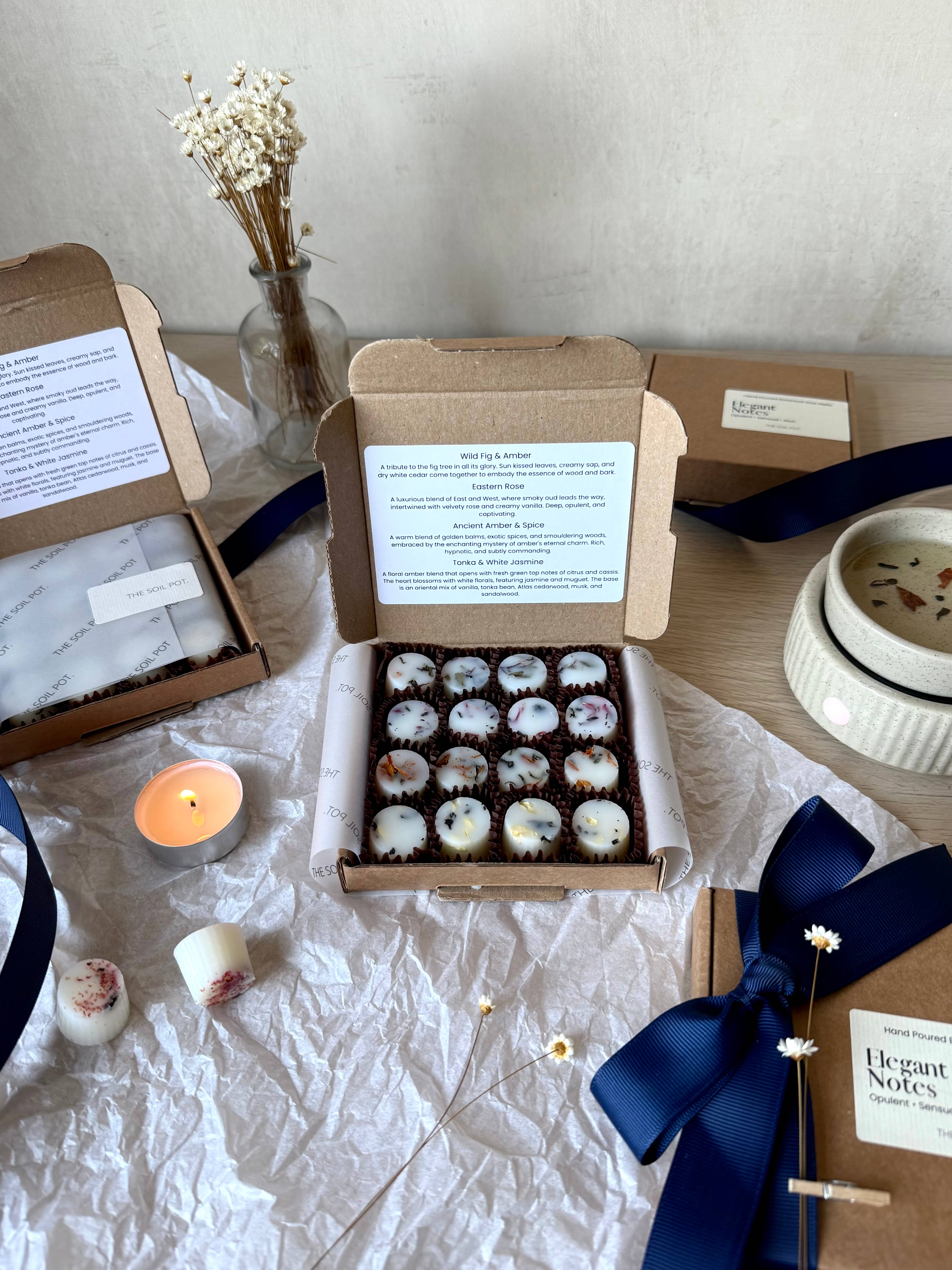The Soil Pot – wholesale Wax melt – Luxury wax melt gift set, botanical wax melts, vegan