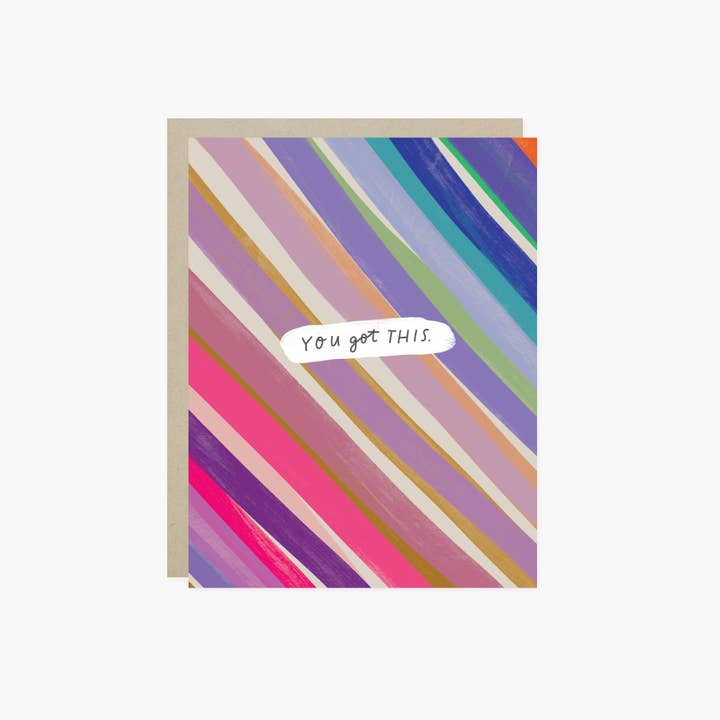Got This Stripes Card for wholesale by Barone and Co.