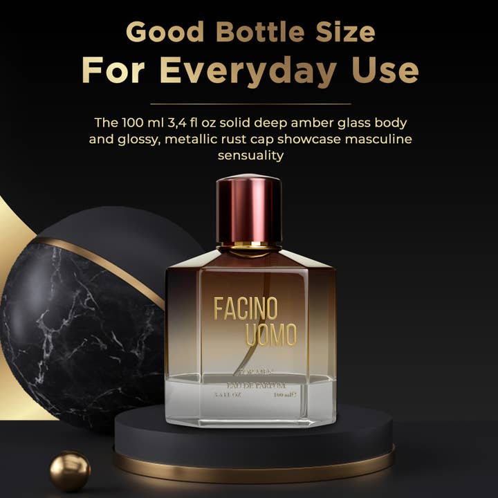 Regal Fragrances - Wholesale Perfume/Eau de Toilette - Facino Uomo INSPIRED by INVICTUS Mens Cologne 100ml 3.4fl oz2