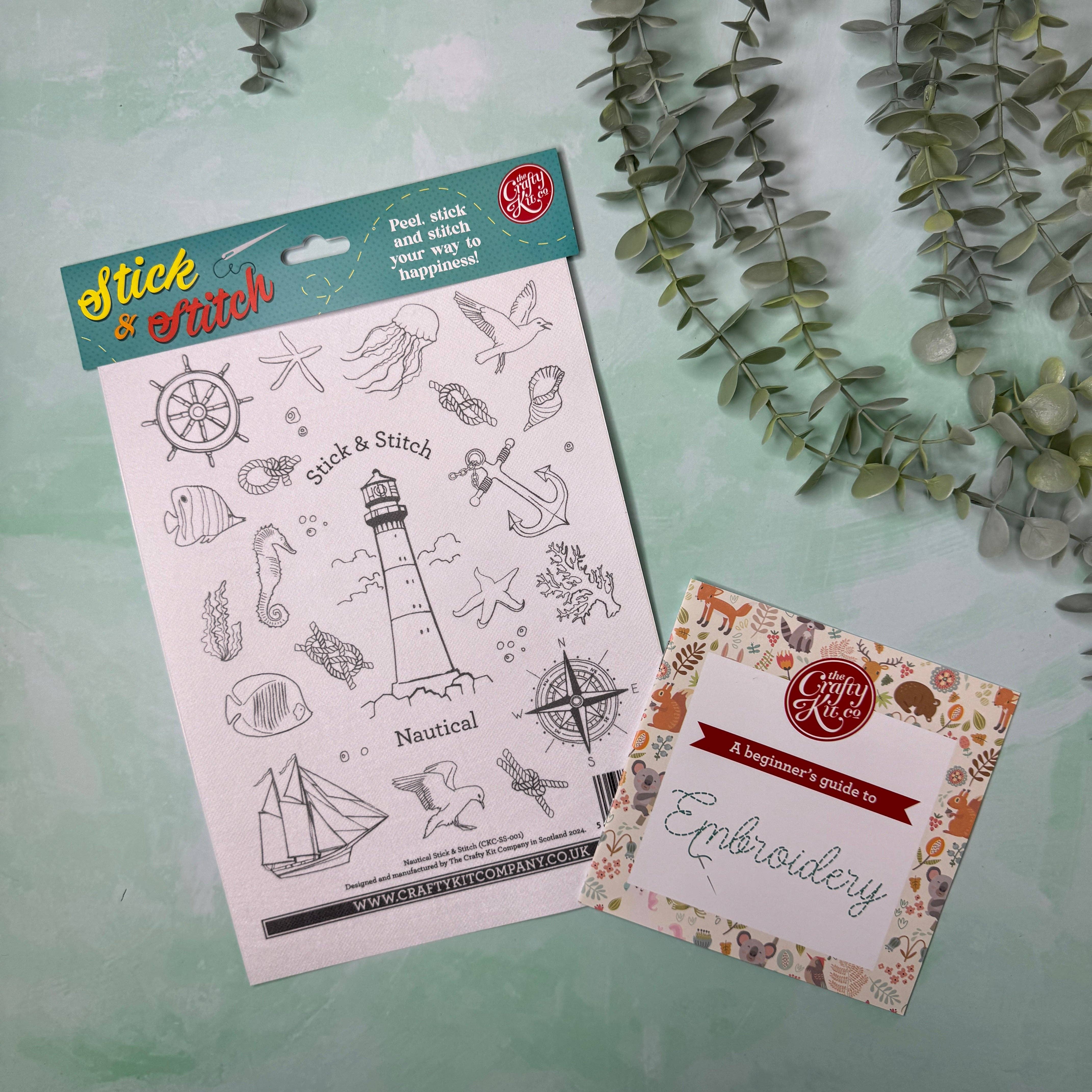 The Crafty Kit Company - Wholesale Embroidery/Cross Stitch Supplies - Nautical Stick & Stitch0