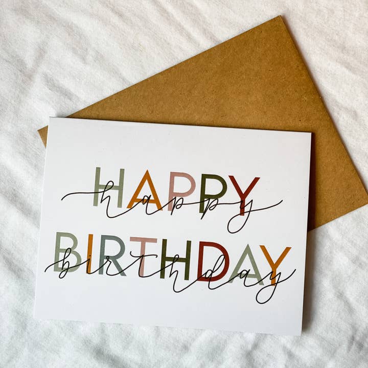 Detty Designs - Vente Cartes d'anniversaire - Carte de joyeux anniversaire | Carte d'anniversaire moderne4