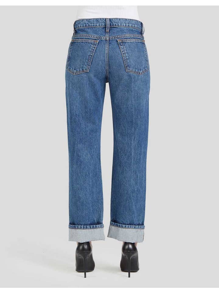 Private Label Clothing - Wholesale Jeans - Women's - HIGH WAIST PREMIUM GIRLFRIEND JEANS