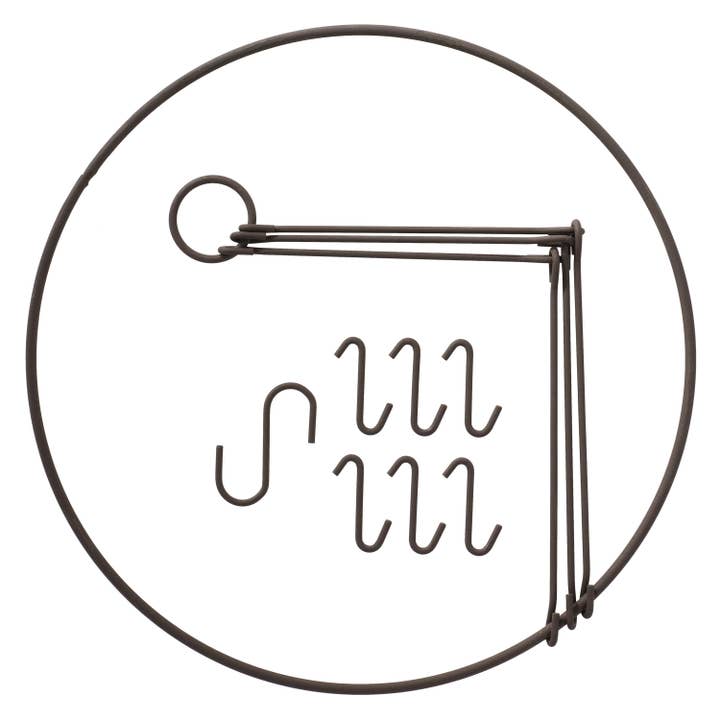 Esschert Design USA - Vente Étendoir à linge - Séchoir à herbes, métal2