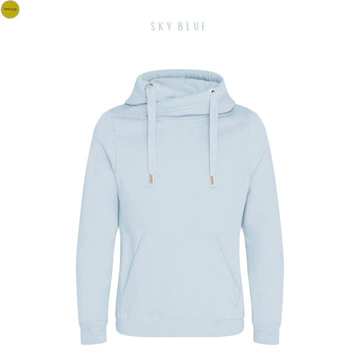DeeJons Blanks - Wholesale Hoodie - Unisex - AWDis Cross Neck Hoodie Unisex