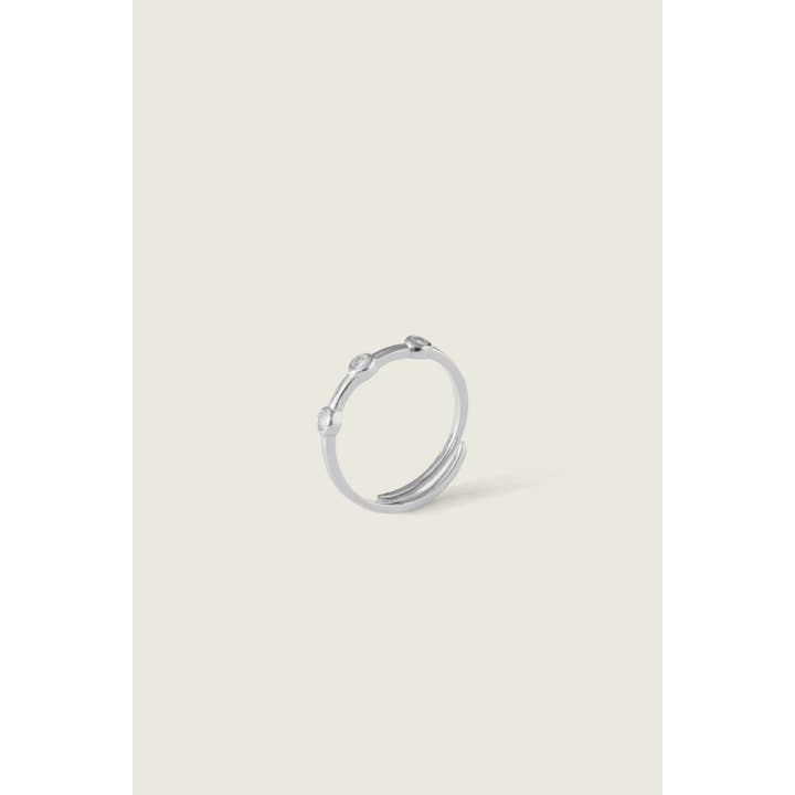 DEMARCA - Wholesale Band/Stacked Ring - Asten Ring | Silver 9252