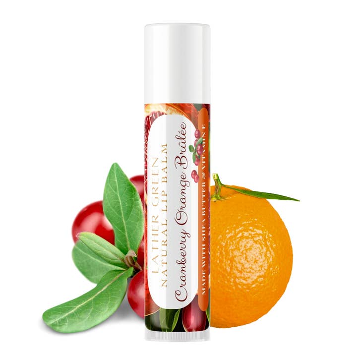 Tart Cranberry Orange Brûlée with a Caramelized Citrus Twist for wholesale by LatherGreen