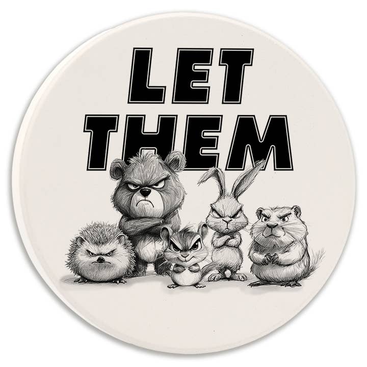 Bilunderlägg Låt Dem för wholesale av Tipsy Coasters & Gifts