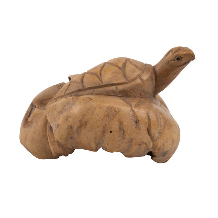 SMALL TURTLE ON PARASITE WOOD for wholesale by Benjamin International