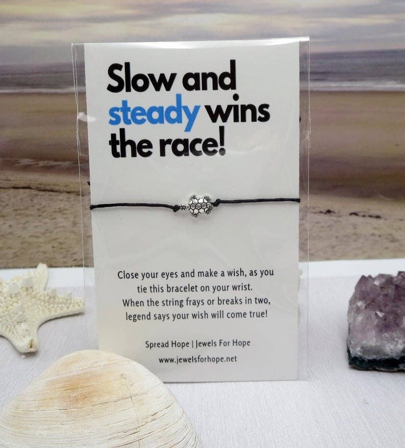 Jewels For Hope - Wholesale Charm/Dangle Bracelet - Turtle Wish Bracelet, Sea Turtle, Small Gift Items3