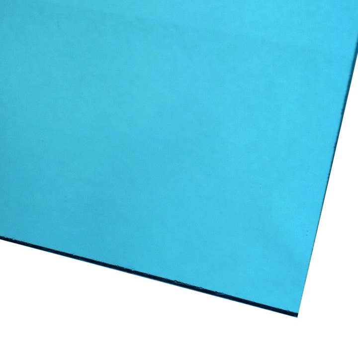 Simple & Sentimental - Vendita all'ingrosso Attrezzature per lavoretti e fai da te - Lastre in acrilico colato a specchio azzurro chiaro da 1/8"