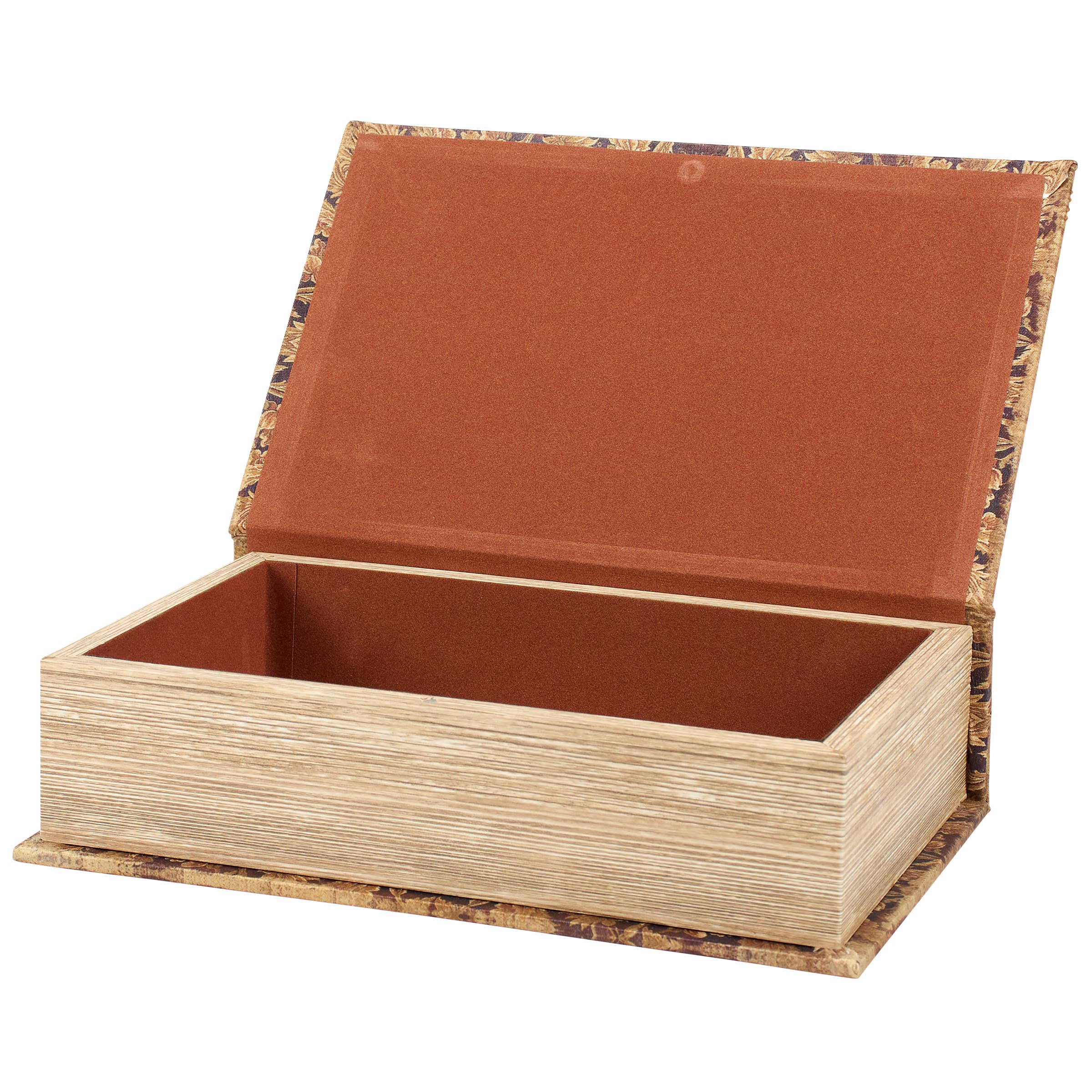 Primitives by Kathy - Wholesale Decorative Box - Embellished Floral Book Box2